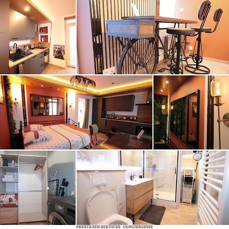 Luxury Studio, Rez De Chaussee, Parking Prive Video Surveillance, Canape Haute Qualite Convertible Couchage 2 Personnes, Centre Ville Proche, Restaurant, Boulangerie 2 Minutes A Pied, Terrasse - 800Metre Carre De Terrain - Gere Par Presta-Zen'Service Verdun-sur-Meuse Exterior photo